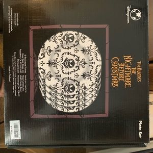 Nightmare before Christmas plates and cups